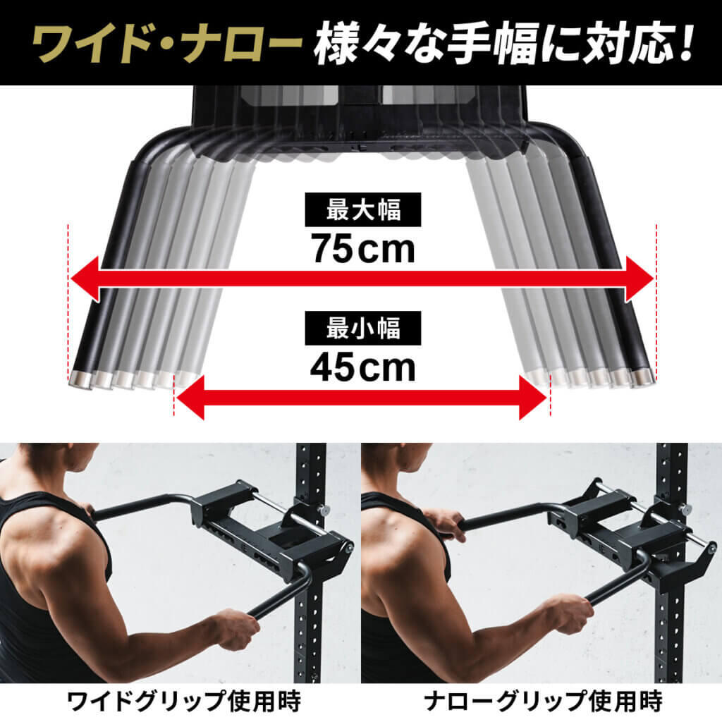 ディップスバー オプション